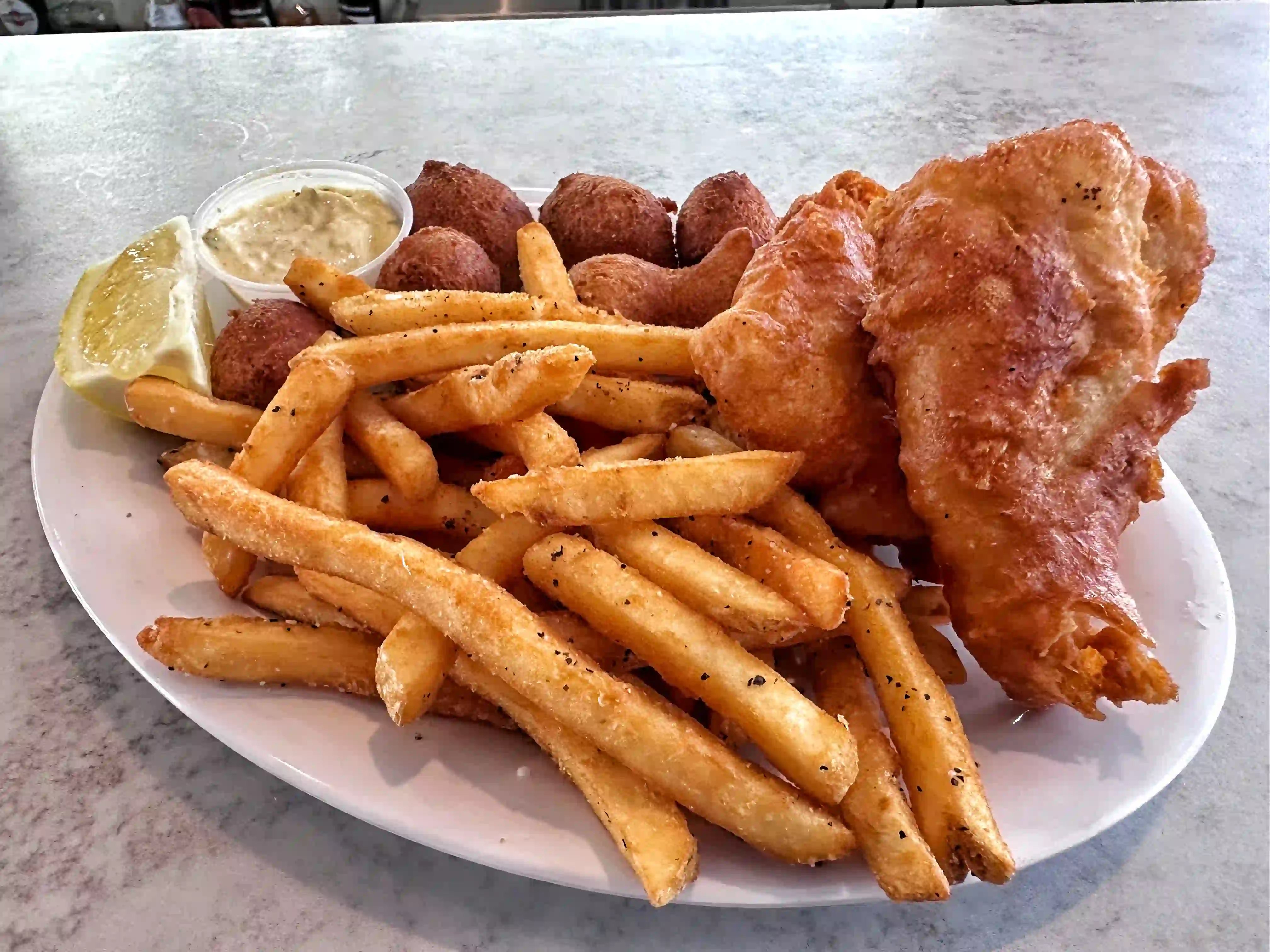 Fish and chips at The Ketch on Regency Road in Lexington, Kentucky